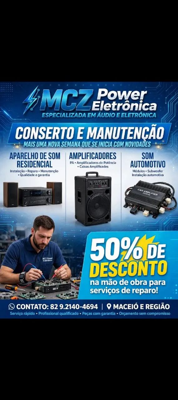 Mcz Power eletrônica  - Foto 2
