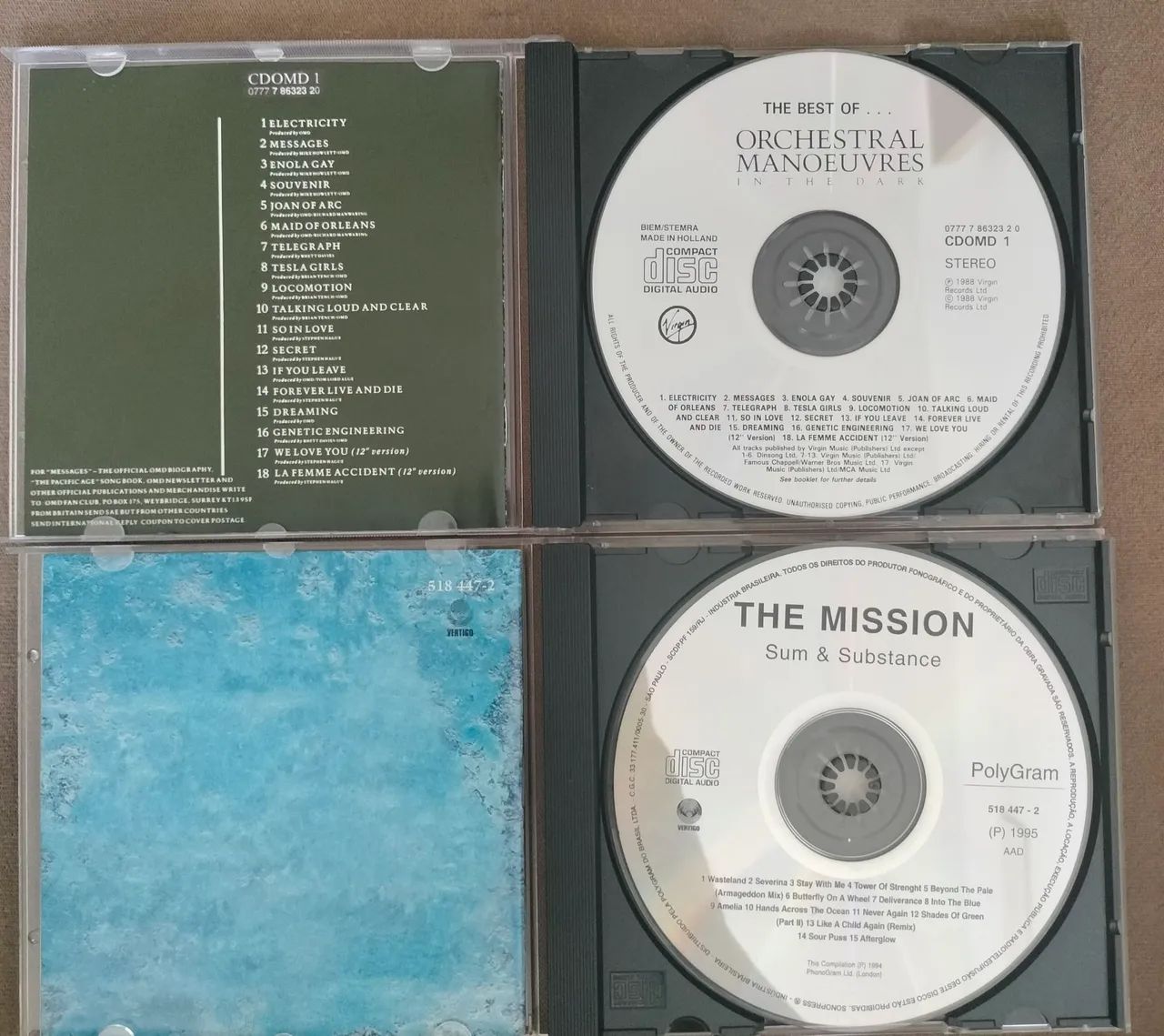 CDs OMD  / The Mission - Foto 3