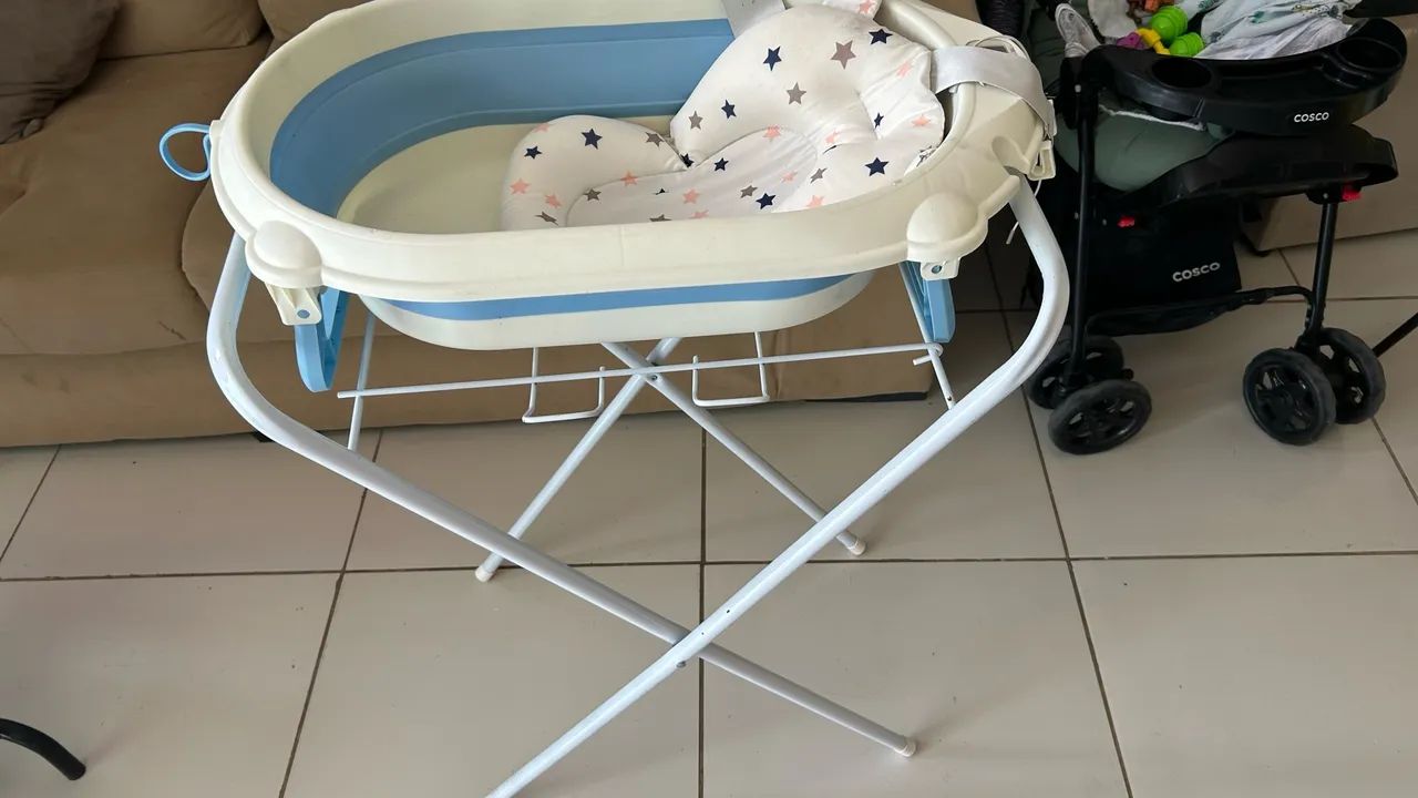 Berço Moisés e banheira  - Foto 4