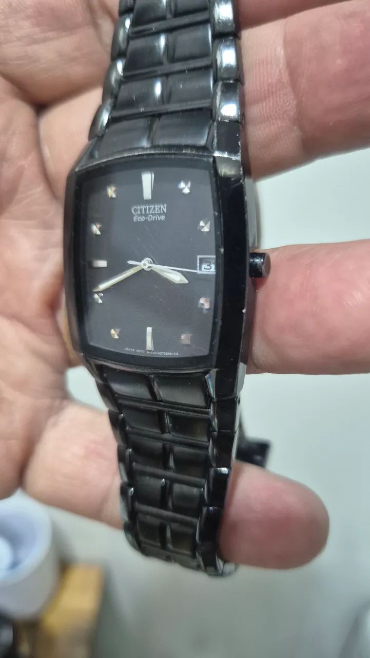 Relógio CITIZEN ECO-DRIVE  BLACK   -  MODELO NOVO - Foto 3