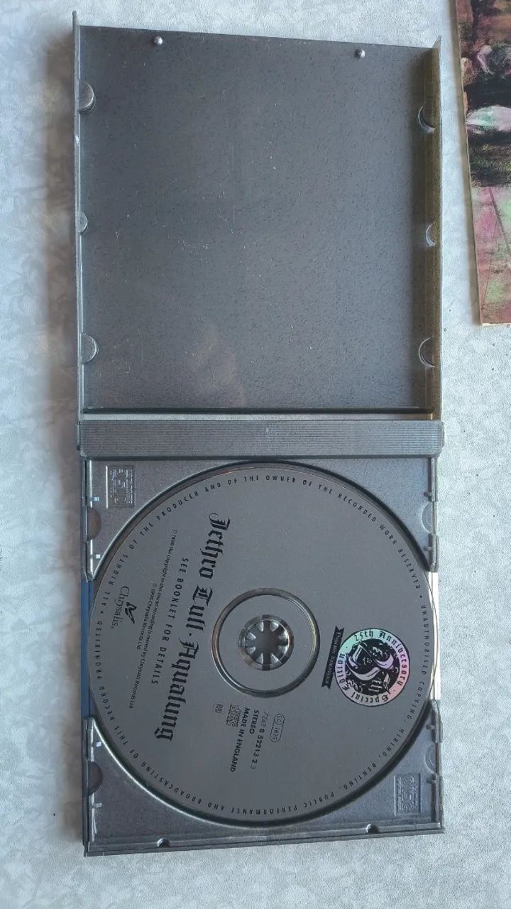 CD Jethro Tull - Aqualung - 25th Anniversary - Special Edition - Slipcase e Caixa Prata - Foto 3