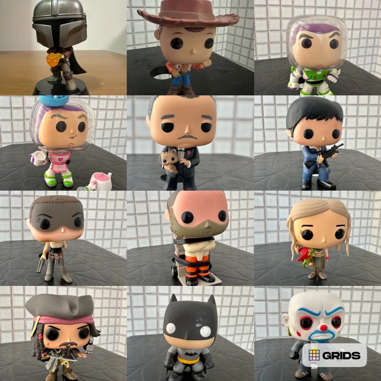 Pacote com 22 Funko Pop 