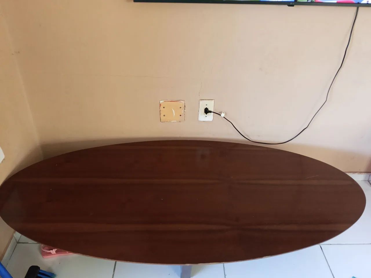 VENDO MESA FEITA EM MADEIRA  - Foto 2
