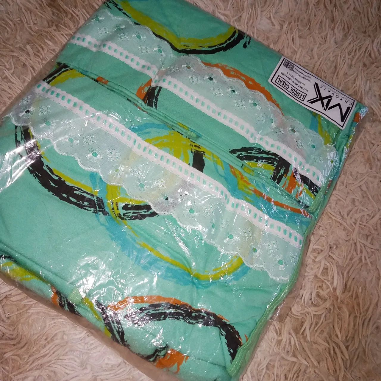 Lençóis de casal normal 