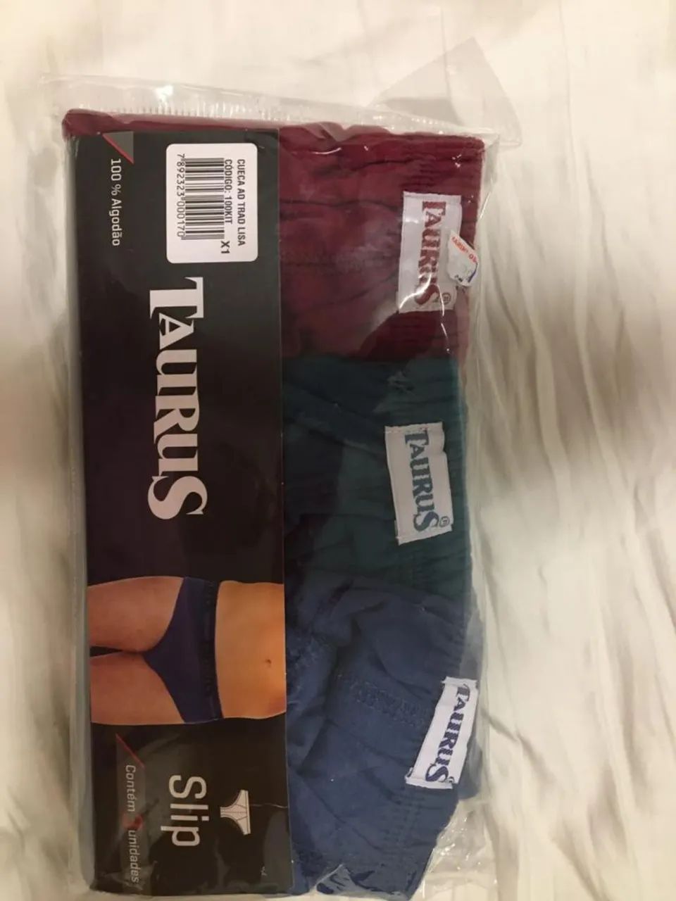 Cueca Slip (2 pacotes com 3 unidades cada) - Foto 3
