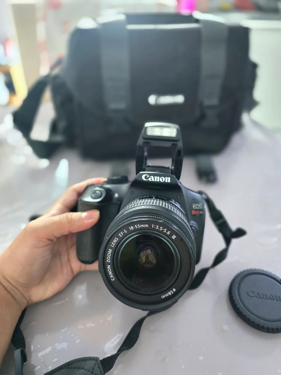 Canon T6 + acessórios 