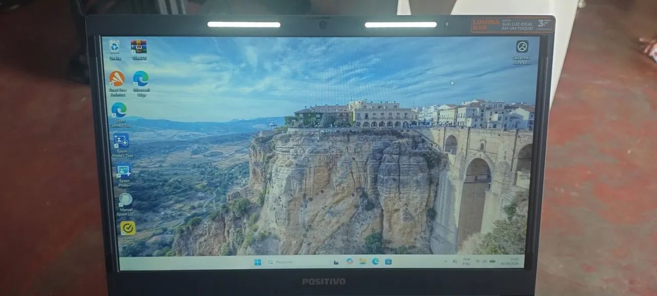 Notebook positivo novo com nota fiscal  - Foto 2