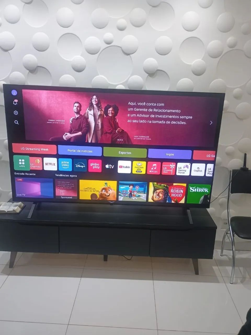 TV LG 75 POLEGADAS FUNCIONANDO TUDO!  - Foto 2