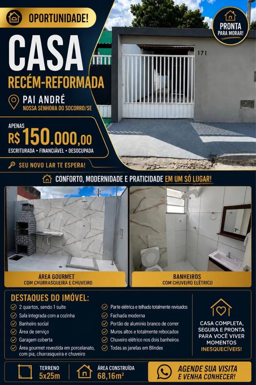 Casa no Pai Andre! OPORTUNIDADE 