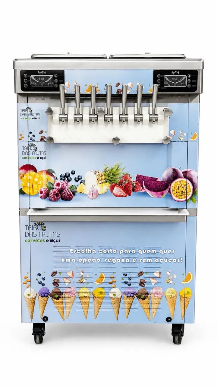 Máquina de Sorvete 7 Sabores 