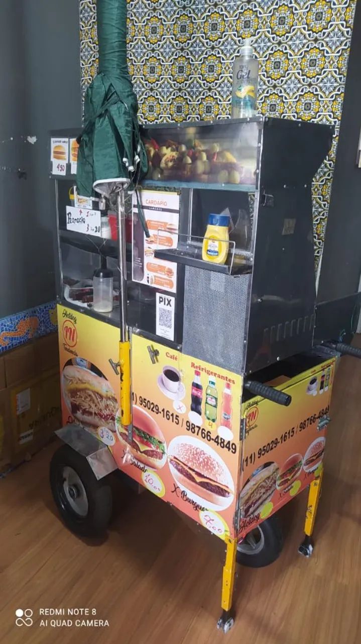 Vendo carrinho de lanche - Foto 3