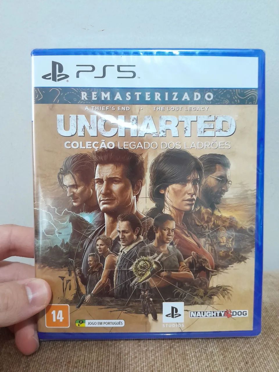 Uncharted (LACRADO) Legado dos Ladrões PS5