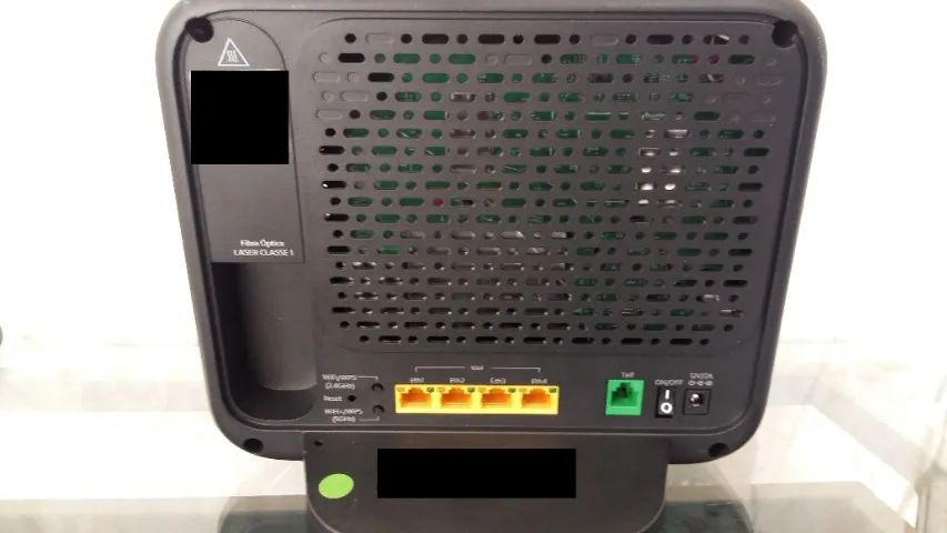 Roteador Fibra GPON Wi-Fi 6 Com Fonte de Energia - TRANSPORTADORA ENTREGA FÁCIL - Foto 2