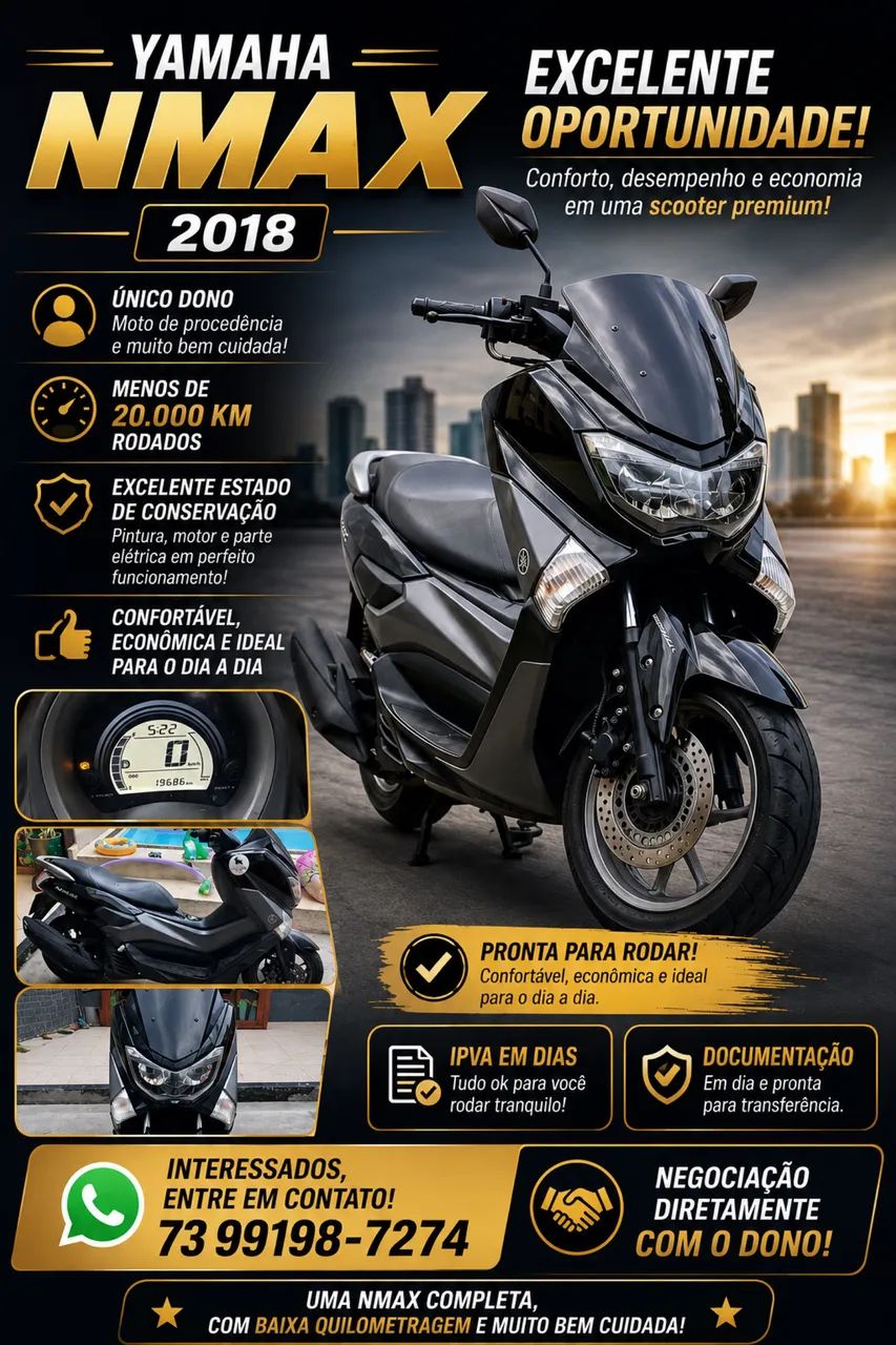 Vendo Nmax 2018 - Foto 2