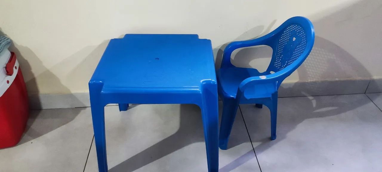 Mesa de plástico infantil  - Foto 3