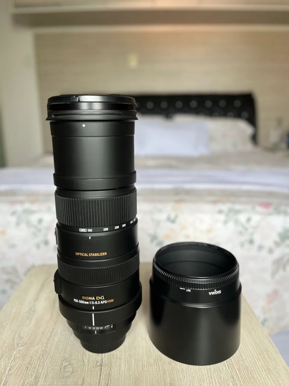 Lente SIGMA 150-500mm F5-6.3 PARA CANON - Acessórios para Câmeras