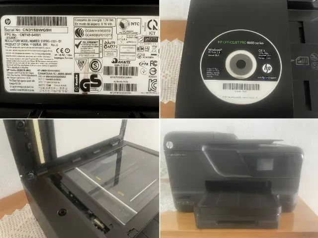 Impressora HP OfficeJet Pro 8600 - Multifuncional Wi-Fi - Foto 3