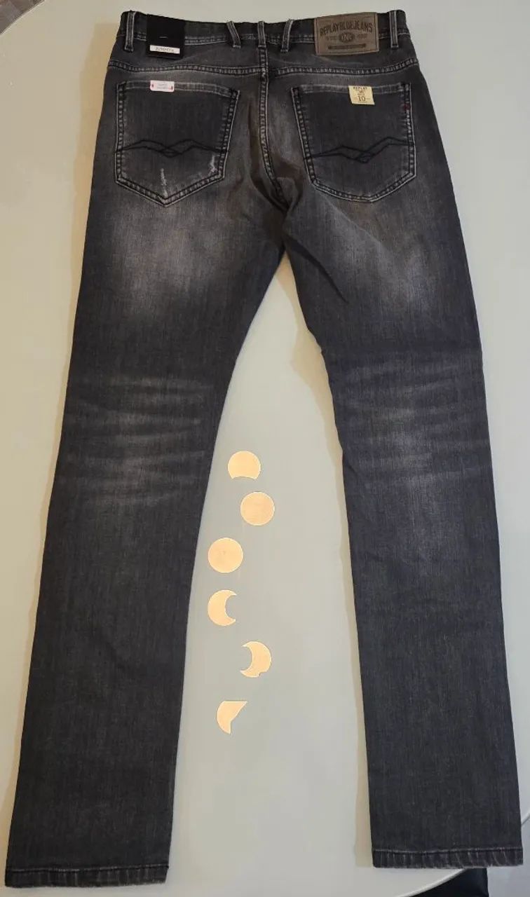 Calça replay nova super skinny 40 - Foto 2
