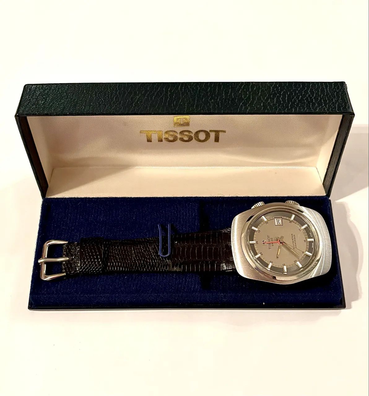 Raridade: Relógio Tissot Navigator Sonorous (1980) original e revisado - Foto 2