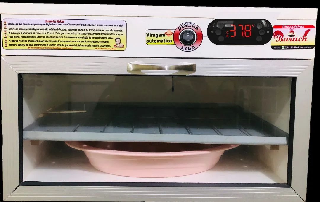  Chocadeira Baruch automática 42 ovos - Foto 3