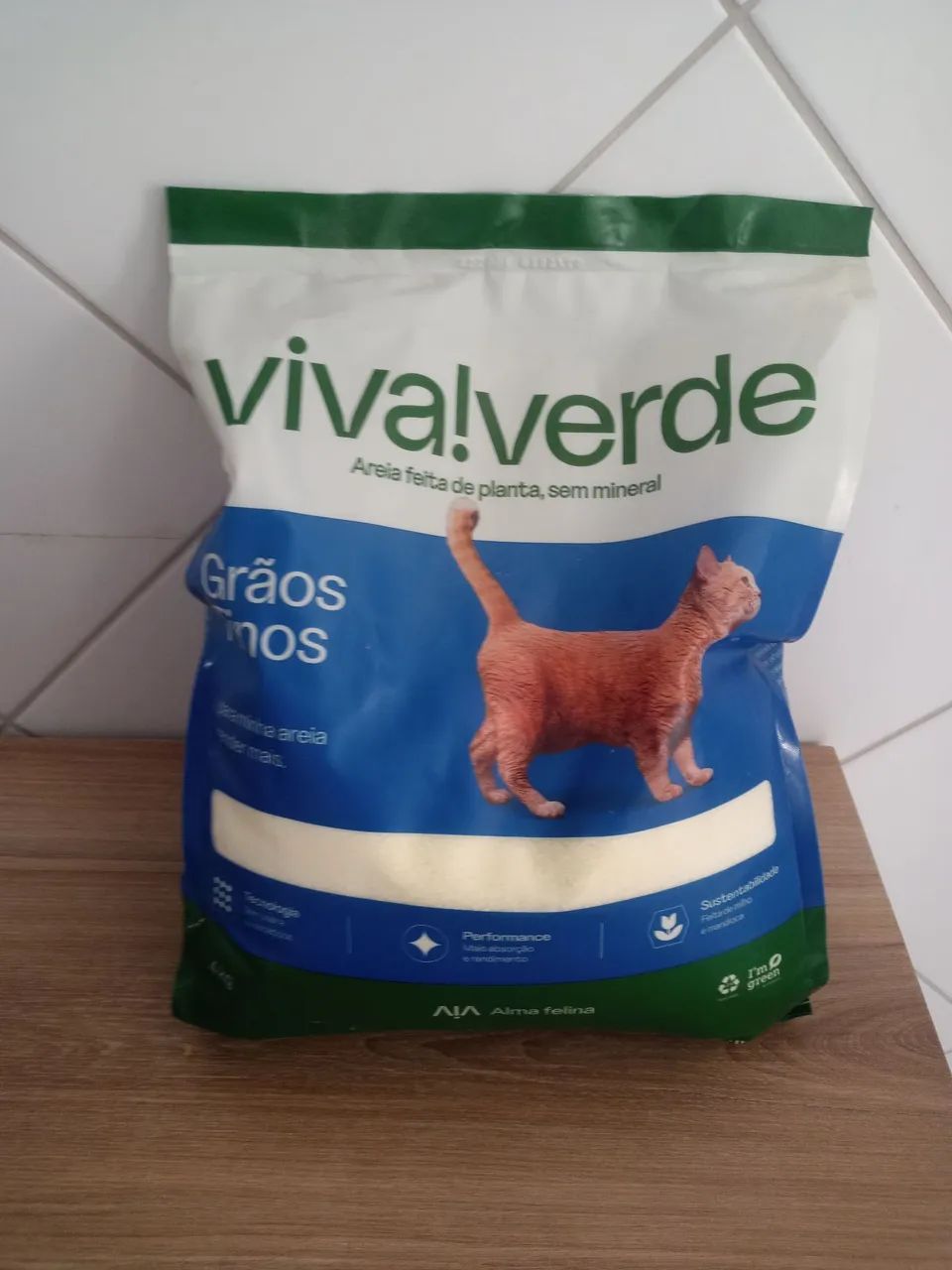 Areia para gatos