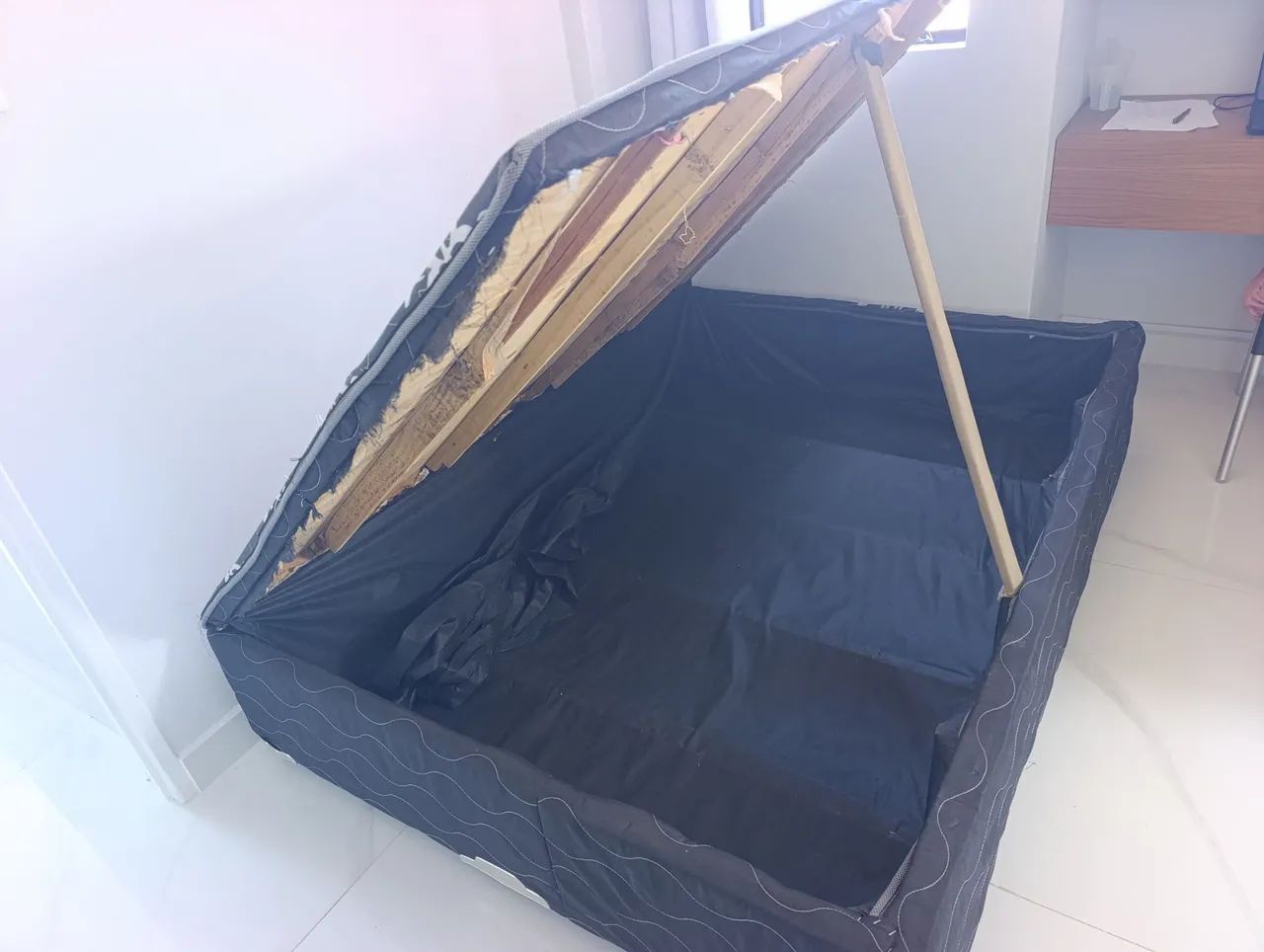 Colchão casal com box baú  - Foto 5