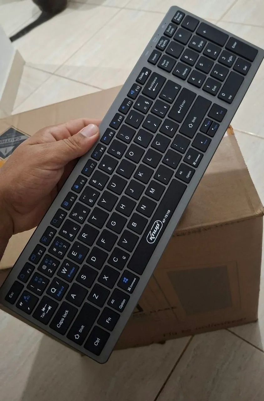 Teclado e Mouse sem fio recarregável - Foto 3