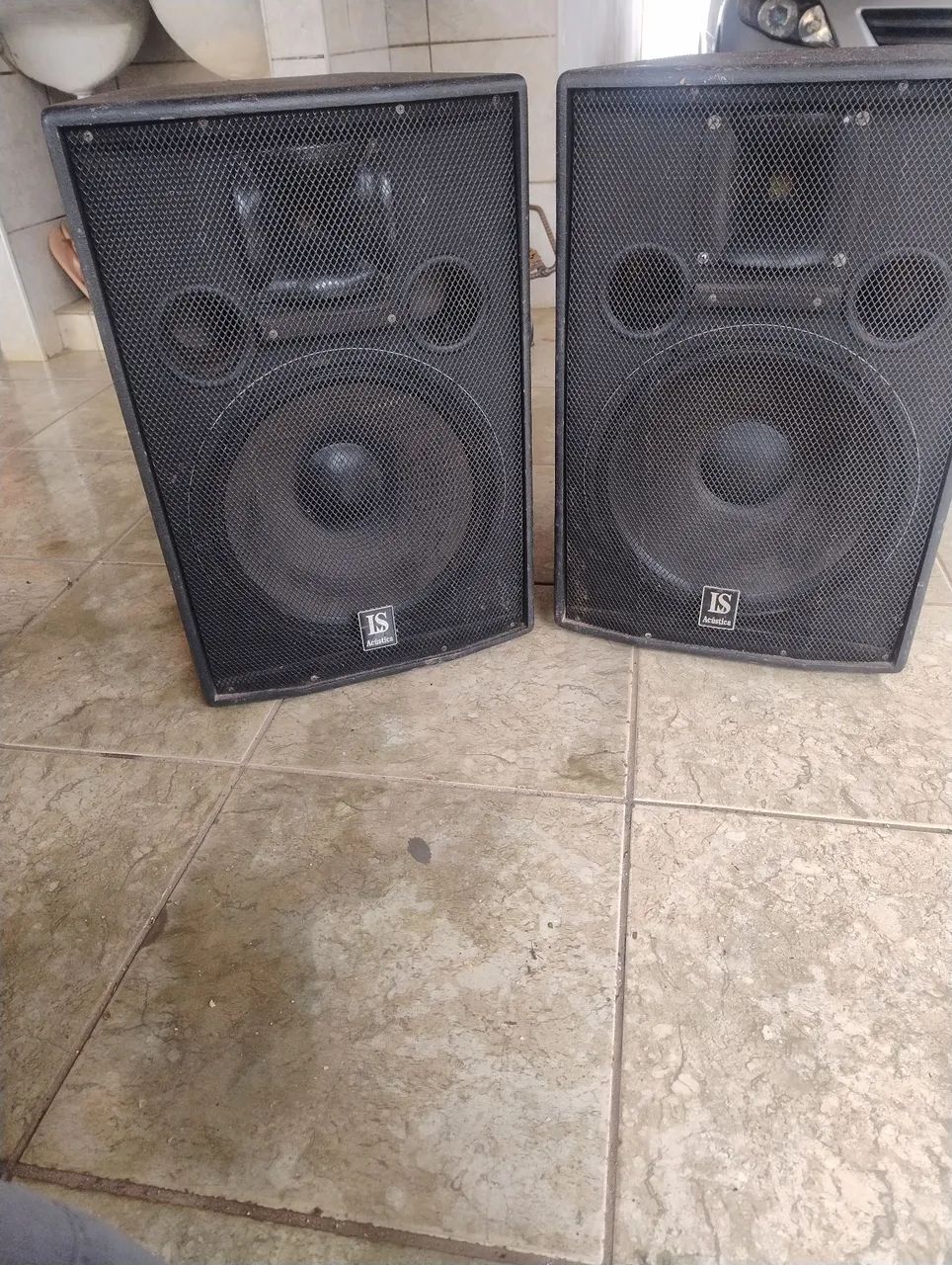 PAR CAIXA SOM PA PASSIVA  LS ACÚSTICA 