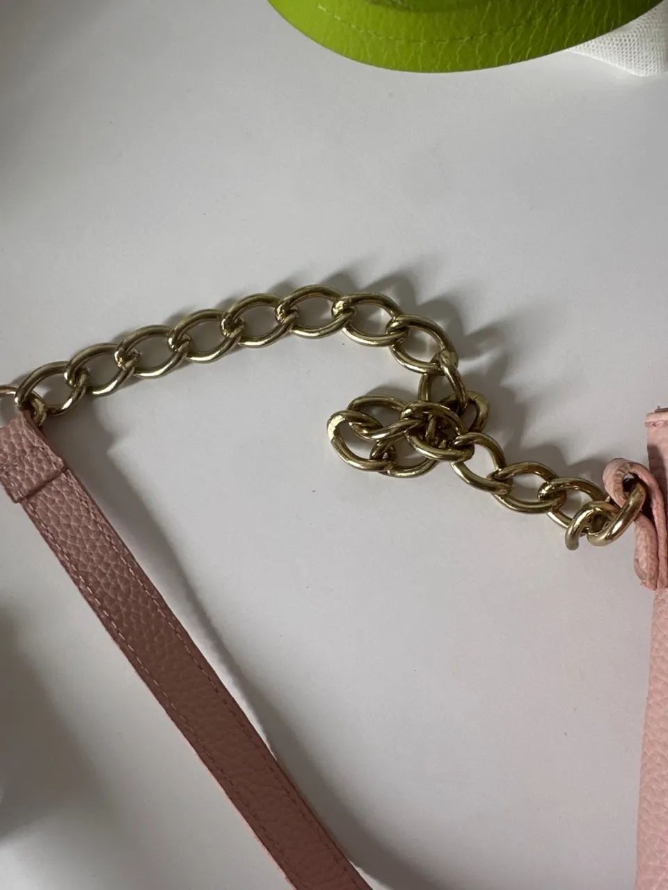Bolsa de ombro rosa claro  - Foto 2
