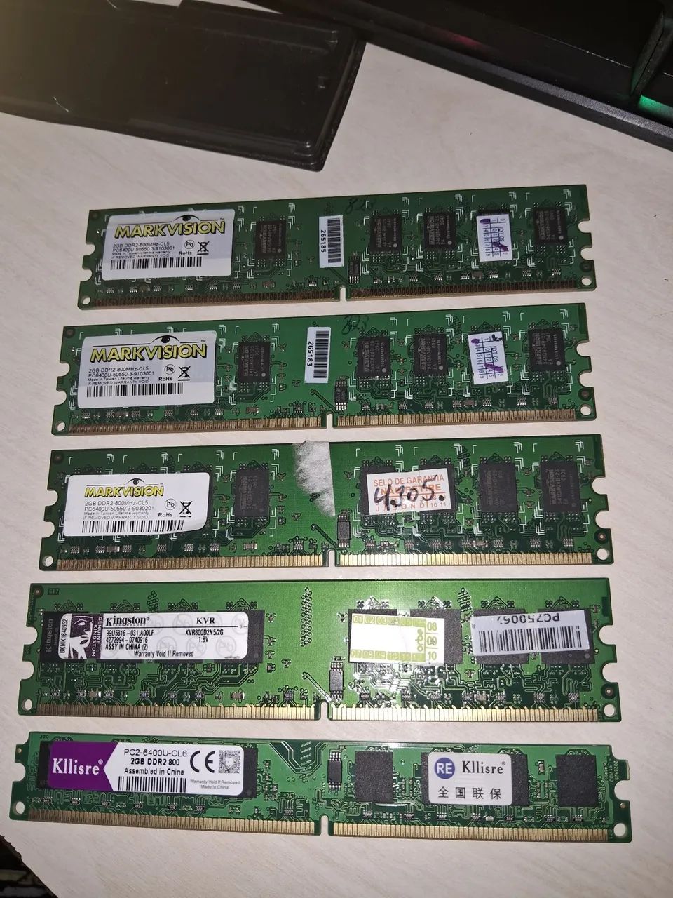 Memória ram ddr2 