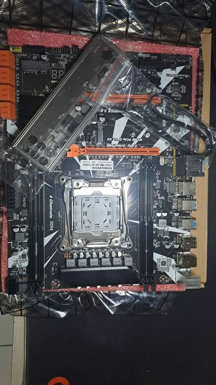 ? PLACA-MÃE X99 DDR4 ? ESTADO DE NOVA ? - Foto 5