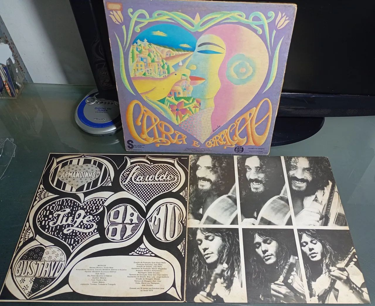 LP MORAES MOREIRA Cara E Coração 1977 Com Encarte - Foto 4