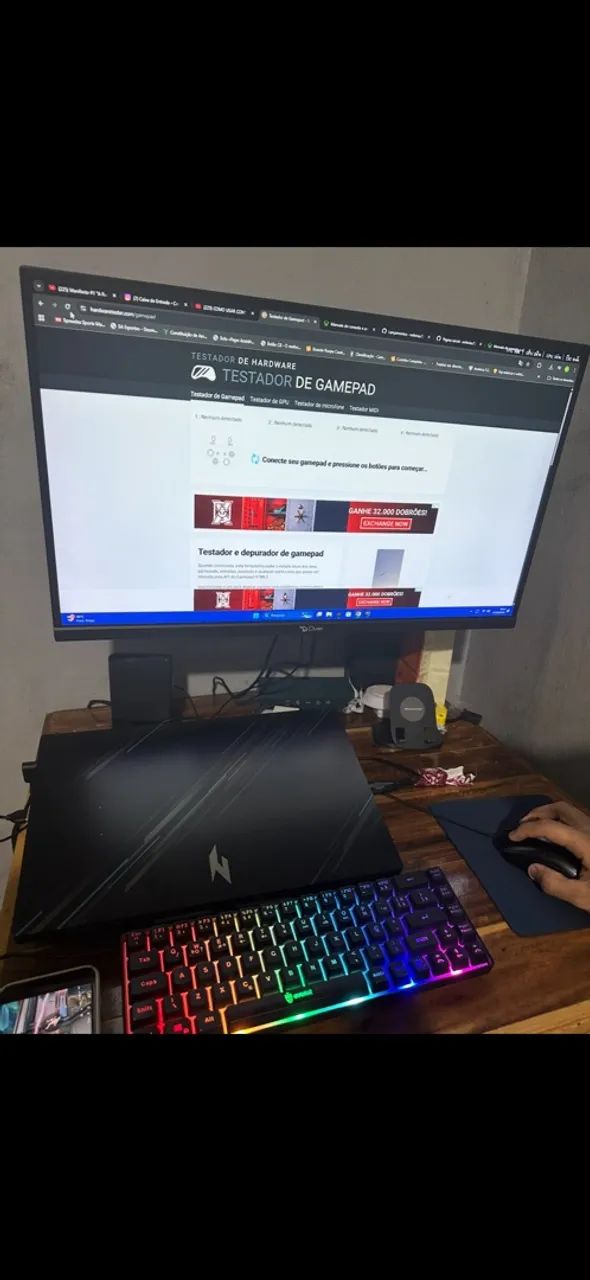 Notebook nitro v15 com i7, RTX 4050 pra vender o mais rápido possível. - Foto 2
