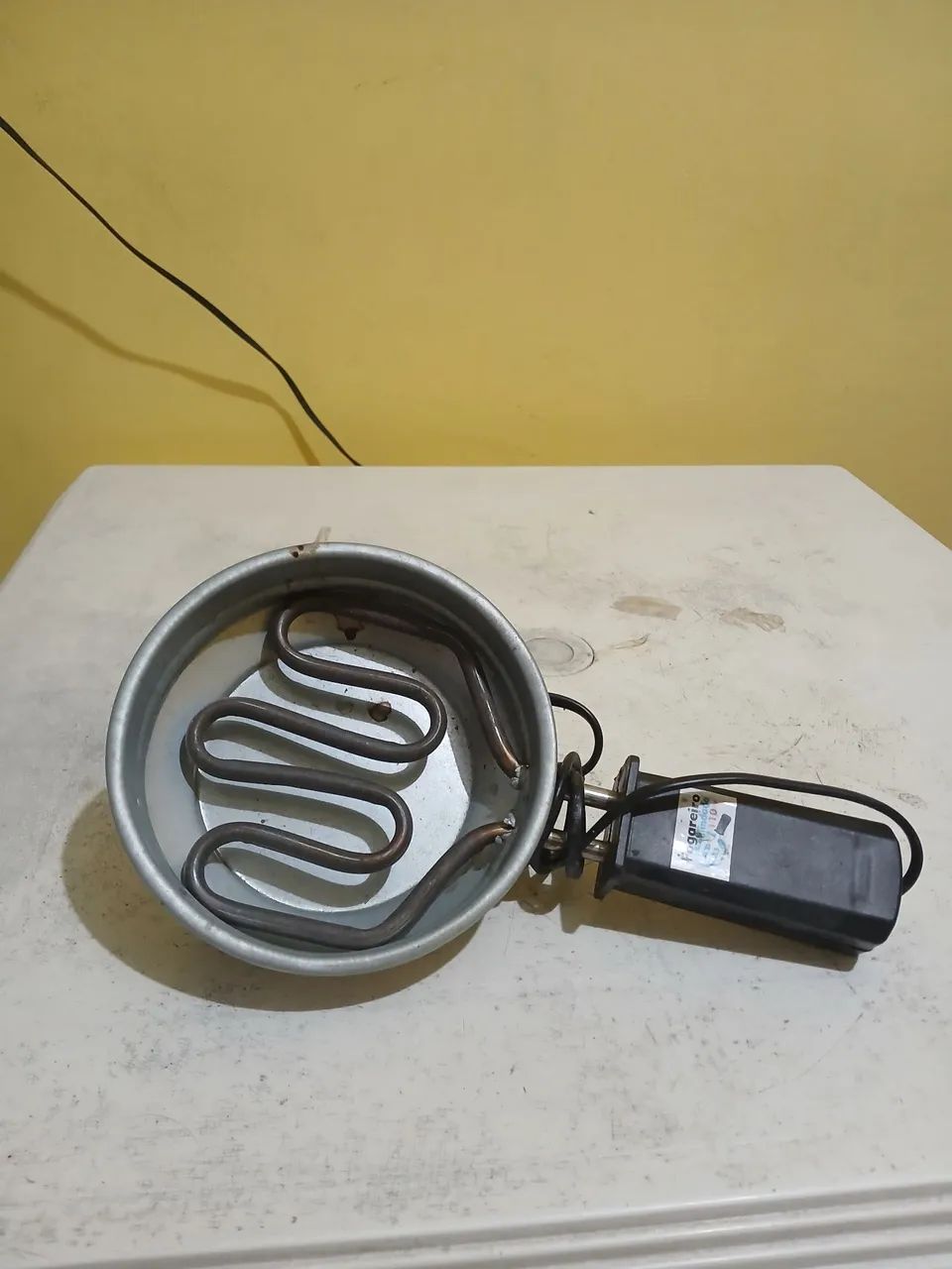 Fogareiro e suporte 