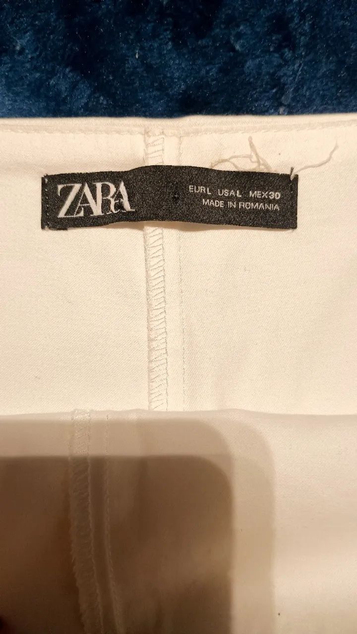 short saia Zara branco  - Foto 4