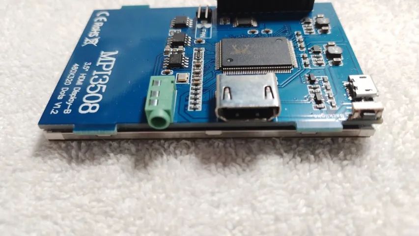 Tela 3,5 polegadas com HDMI para Raspberry - Foto 2