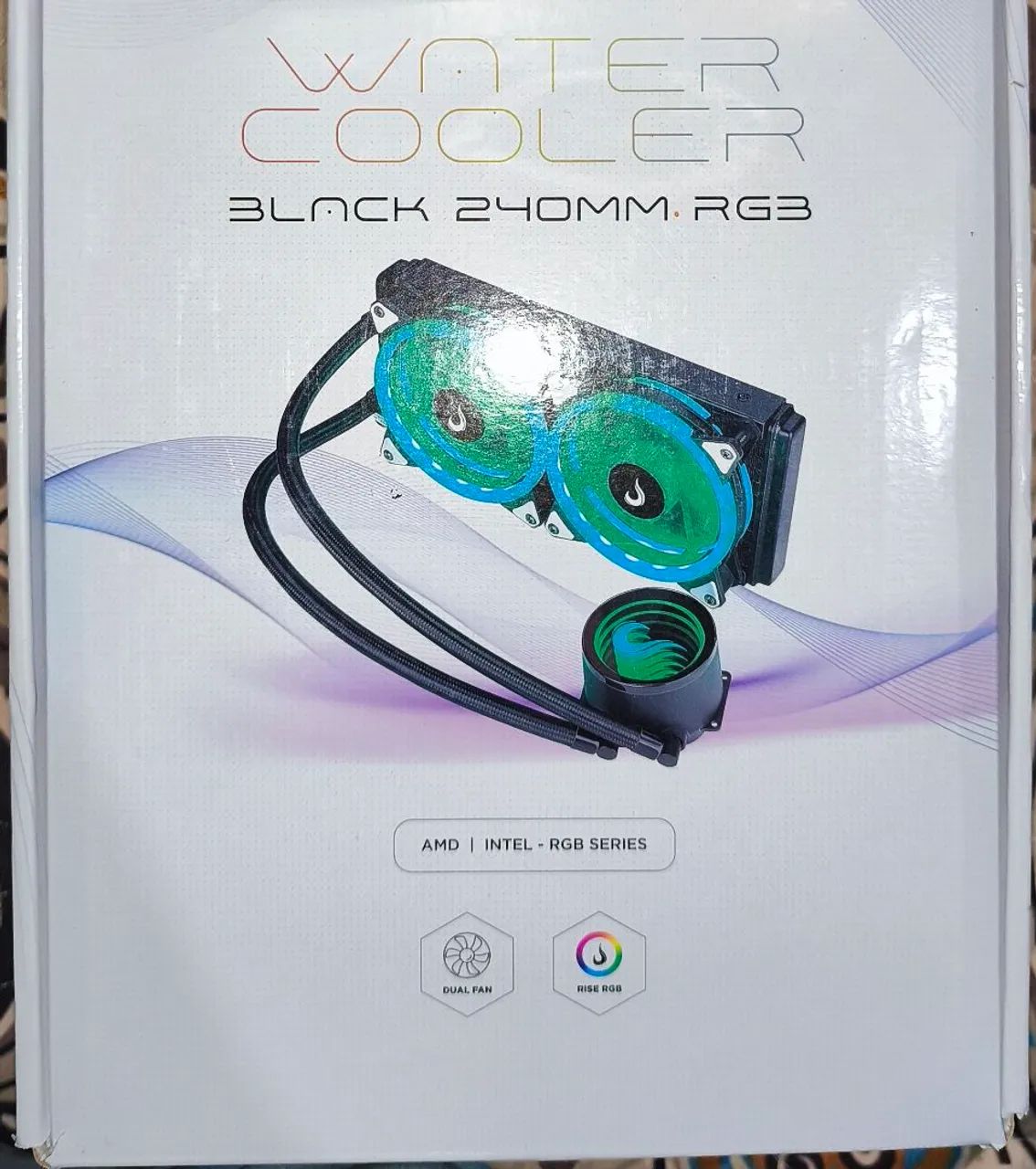 WATER COOLER GAMER RISEMODE RGB 240MM AMD E INTEL