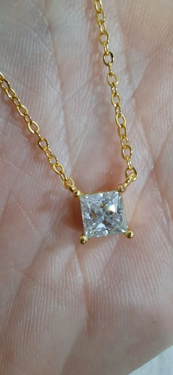 Ponto de luz moissanite 1.0ct - Foto 3