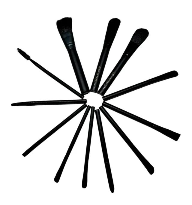 Kit 12 Pincéis de Maquiagem com Lata Estojo Presenteável - Foto 4