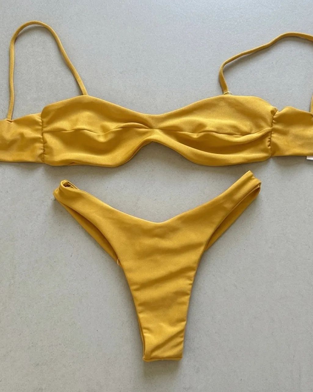 Conjunto biquíni amarelo  - Foto 2