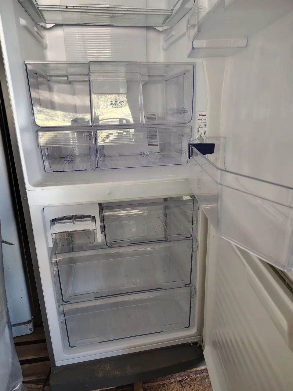 Geladeira Panasonic com DEFEITO 500$ - Foto 5