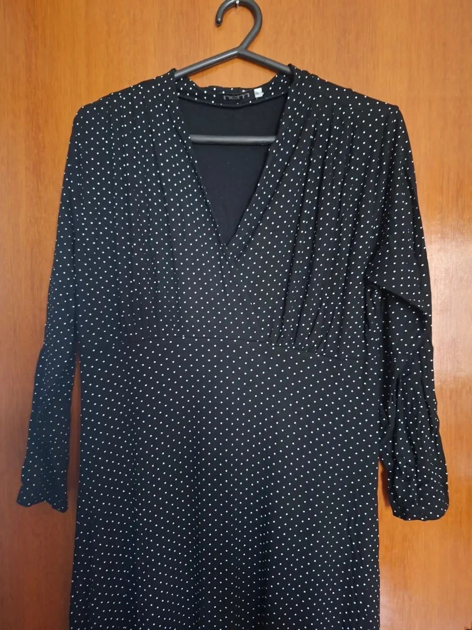 Vestido Longuete - Estampa de Bolinhas  