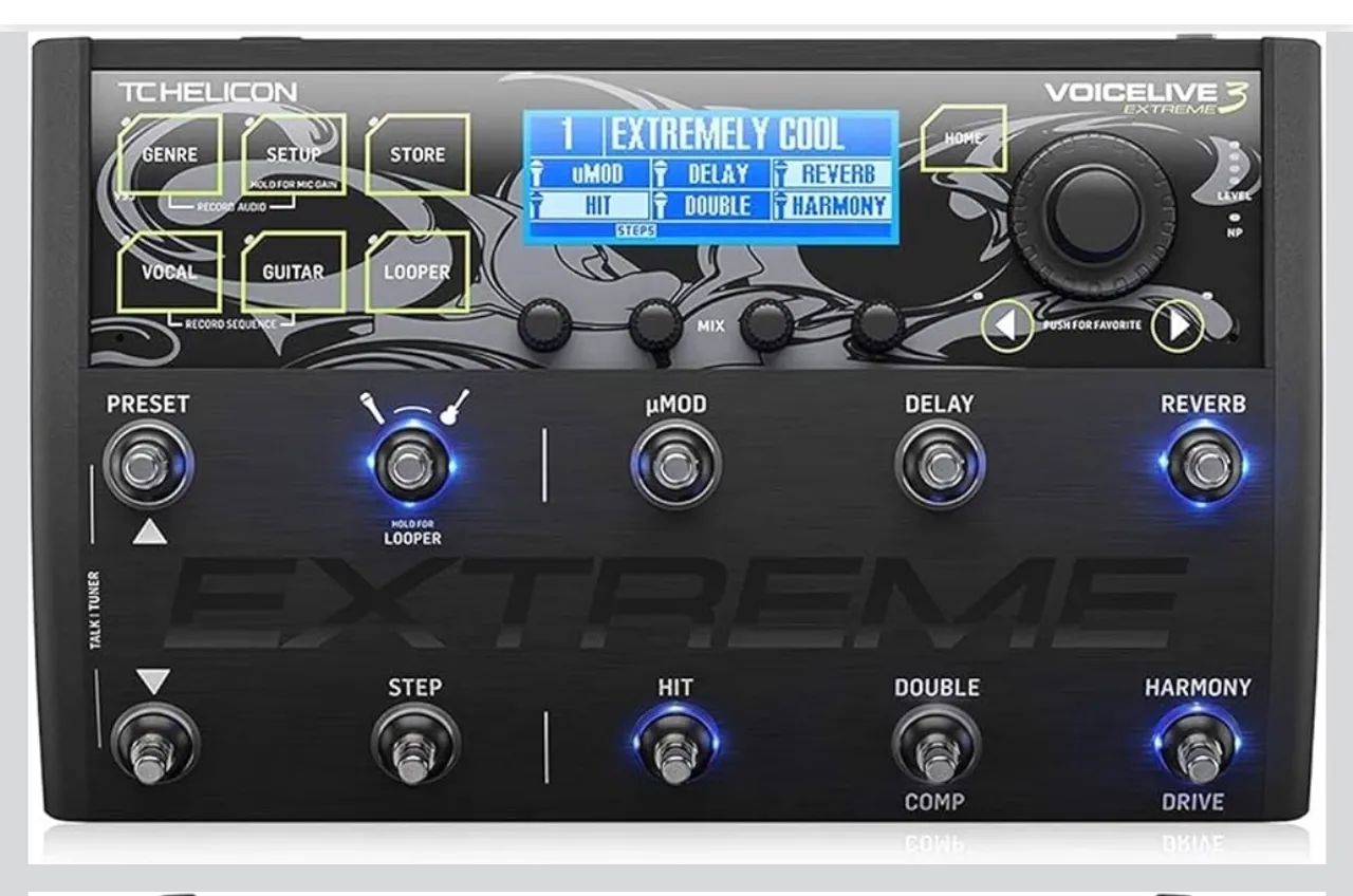 Pedaleira para voz VOICELIVE 3 EXTREME TC-Helocon - Instrumentos