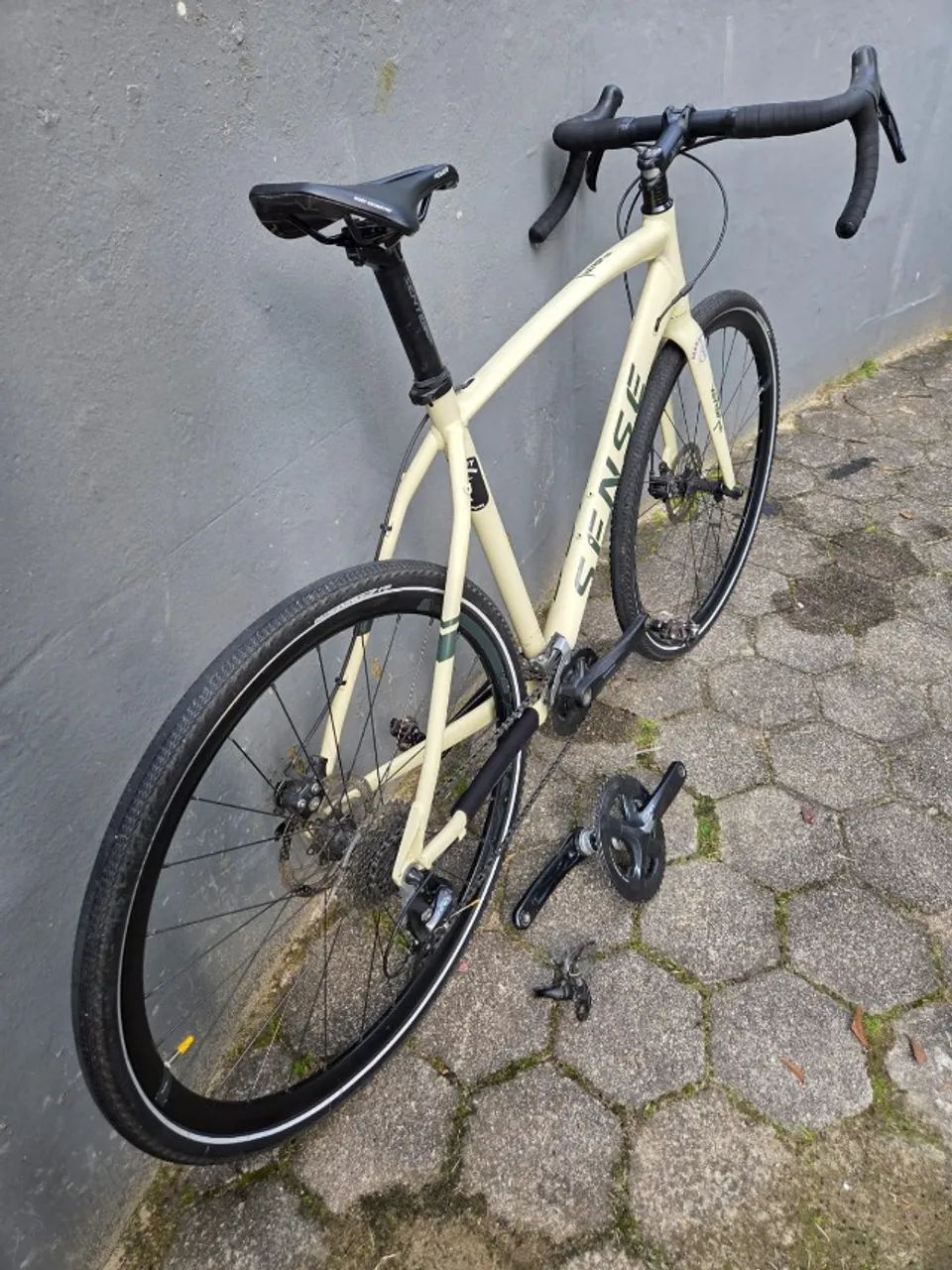 Bicicleta Gravel Sense Versa Comp Creme - Foto 2