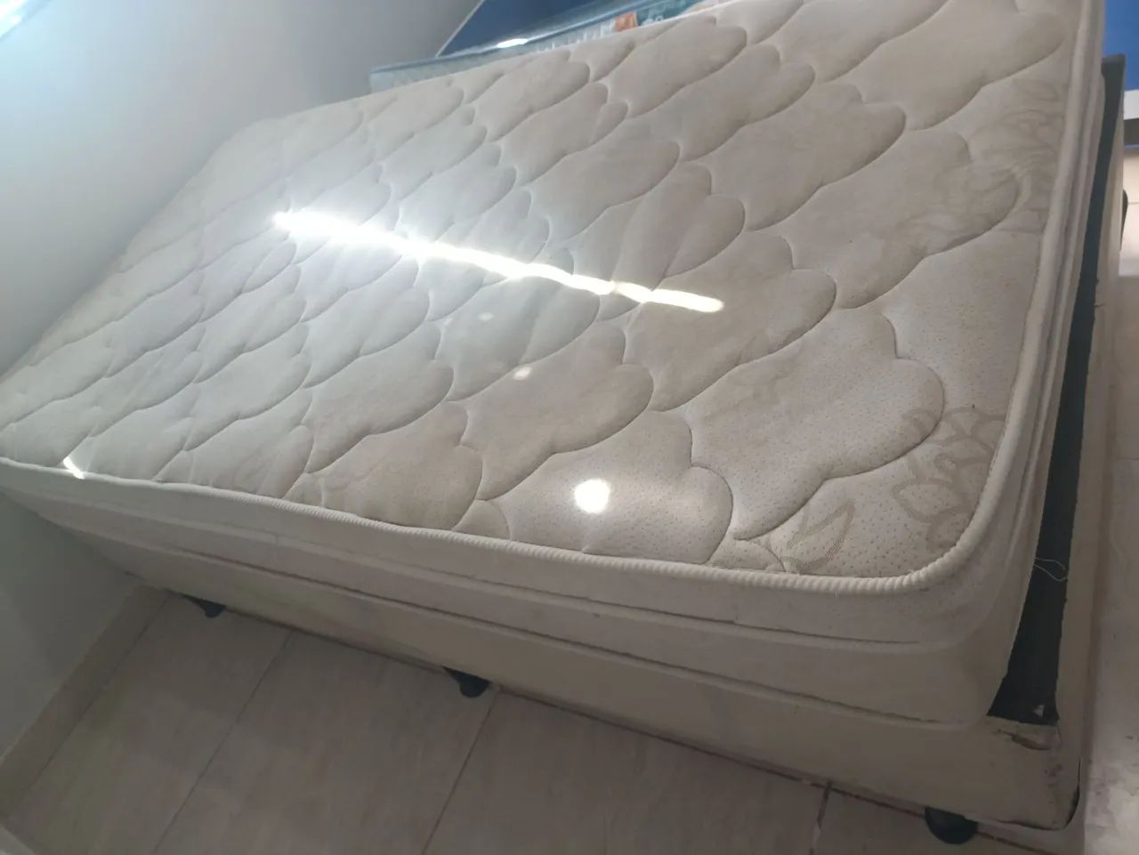 Cama Box Solteirão com colchão  - Foto 2