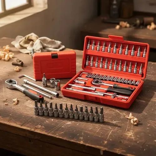 Kit de ferramentas com 42 peças - Foto 3