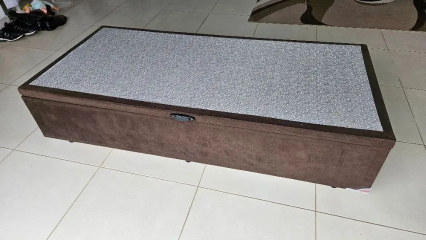 Cama box baú solteiro