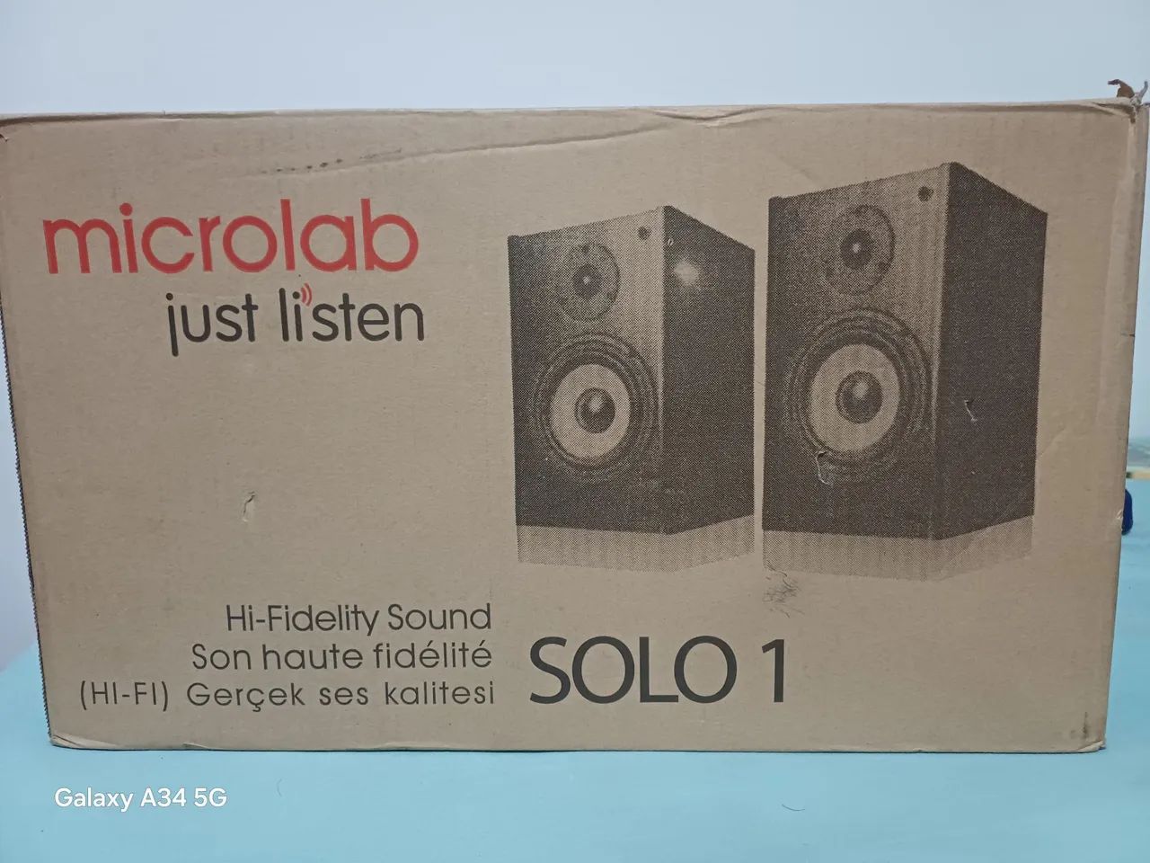 Caixas de som Microlab Solo 1