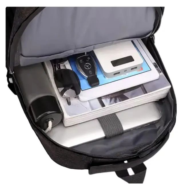 Mochila para notebook, tablet, modelo executivo, saída usb! - Foto 5