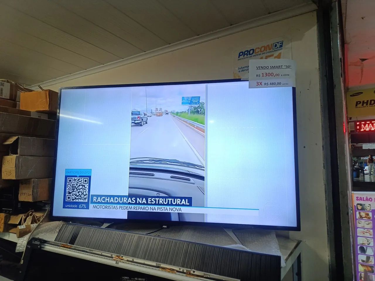 TV AOC 50 SMART COM GARANTIA - Foto 3